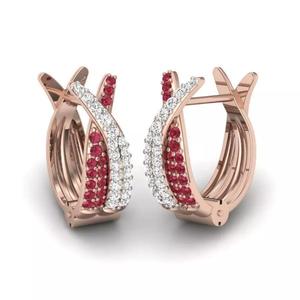 Gemeotric Earring Round