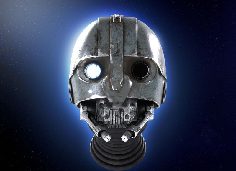 SM-33 droid head  | Star Wars | Skeleton crew | 3d print model stl