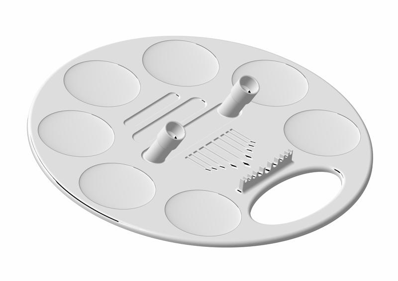 Color Palet/brush holder