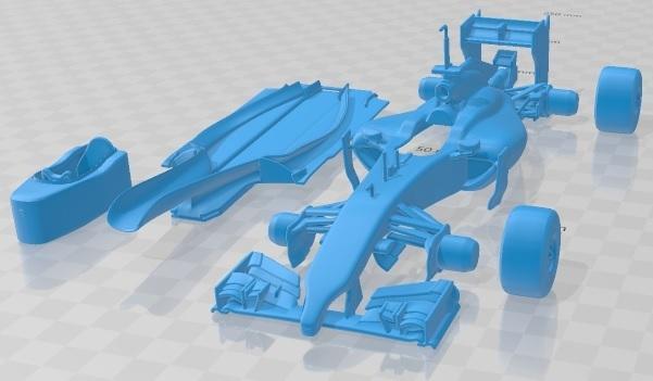 Williams FW36 2014 Printable Car