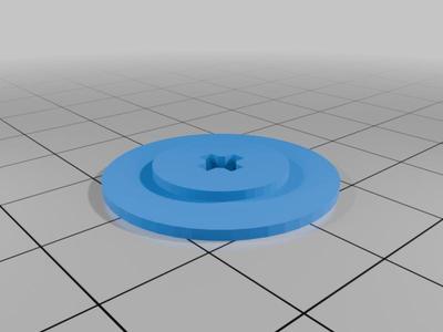 Lego CD axle spacer