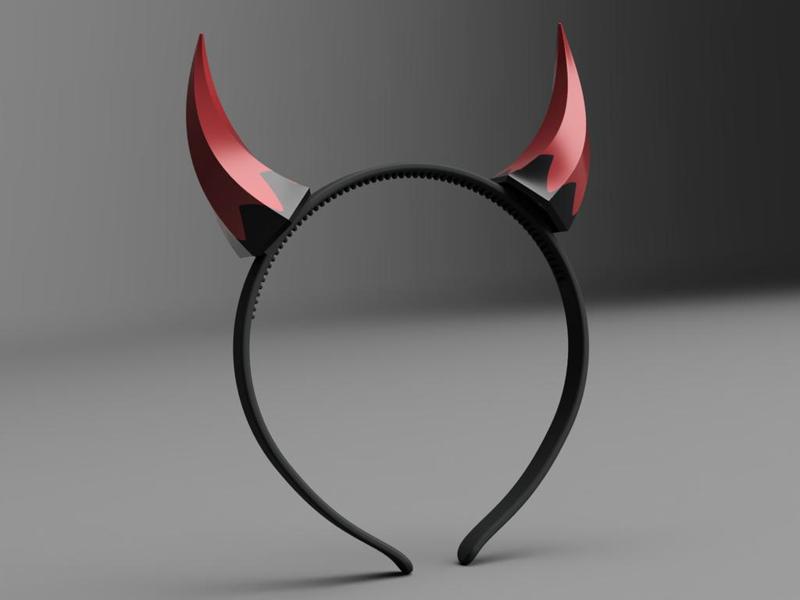 Devil Horn Headband – Halloween Edition