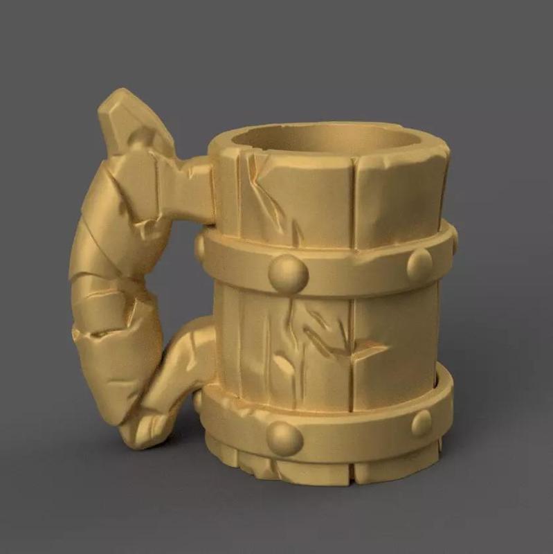 Versatile 3D Cup Planter Urn Candy Container STL Model