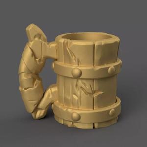 Versatile 3D Cup Planter Urn Candy Container STL Model