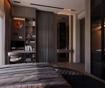 bedroom scene