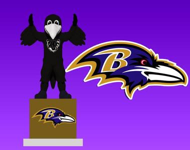 NFL - Baltimore Ravens mascot statue - Poe - 3d Print