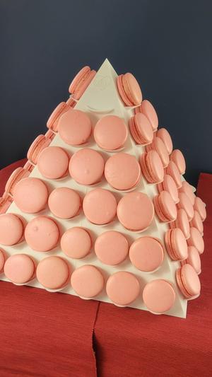 Macaron Pyramid Tower - 2 sizes - Displays up to 84 Macarons