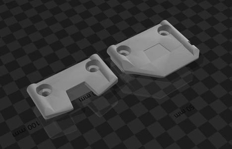 I-Rack ii (2) adapter (front hook only) - remix