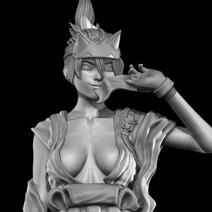 Kiriko 3D Statue