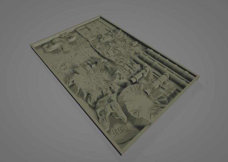 Dry Texture Pallet