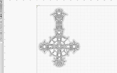 Ghost Skeleta Era Grucifix SVG