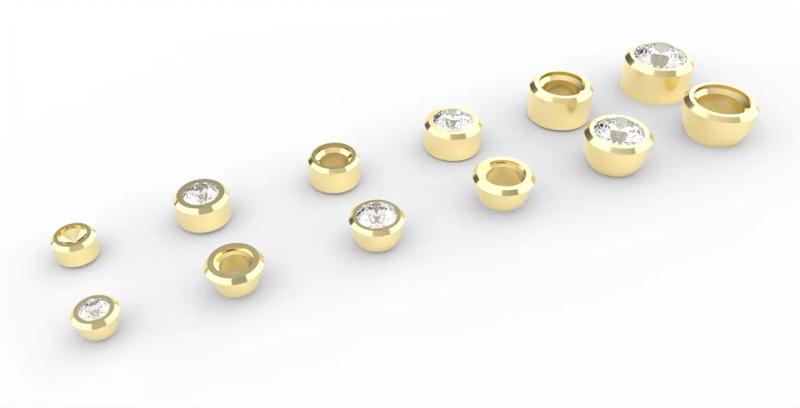 Collection Stone Setting  Ready made Chaton