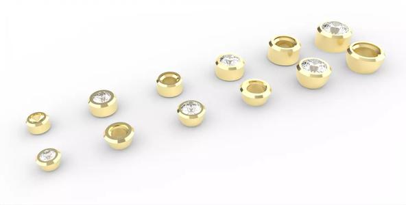 Collection Stone Setting  Ready made Chaton