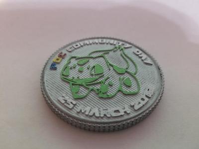 Pokemon Go Community Day #3 coin - Bulbasaur