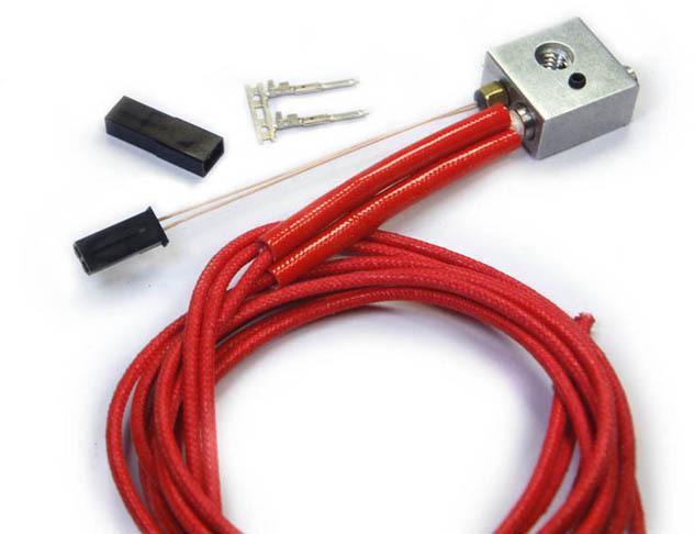 Heater Block with Screw-On Thermistor