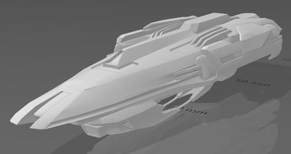 STO - Gorn - Phalanx Science Vessel