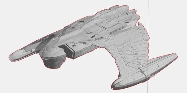 Romulan Nebula Warbird