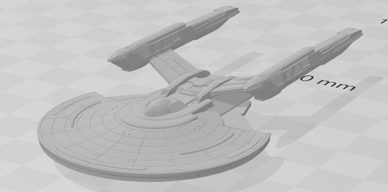Hornet Class - Star trek federation star ship