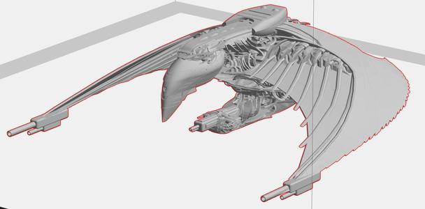 Romulan Binary - star trek bird of prey