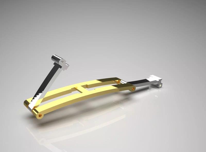 Two-tone watch lock model gl0006