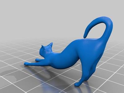 Cat Stretching