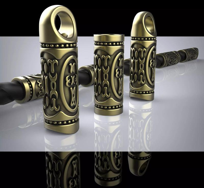 Rope  bead sharm tube chain