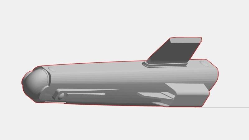 Akira Class Nacelle with Pilon