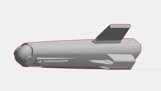 Akira Class Nacelle with Pilon