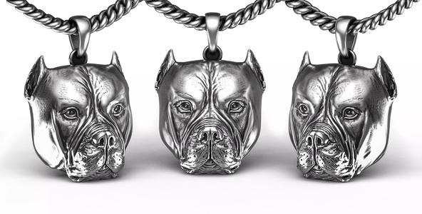 Light Weight Dog Pendant