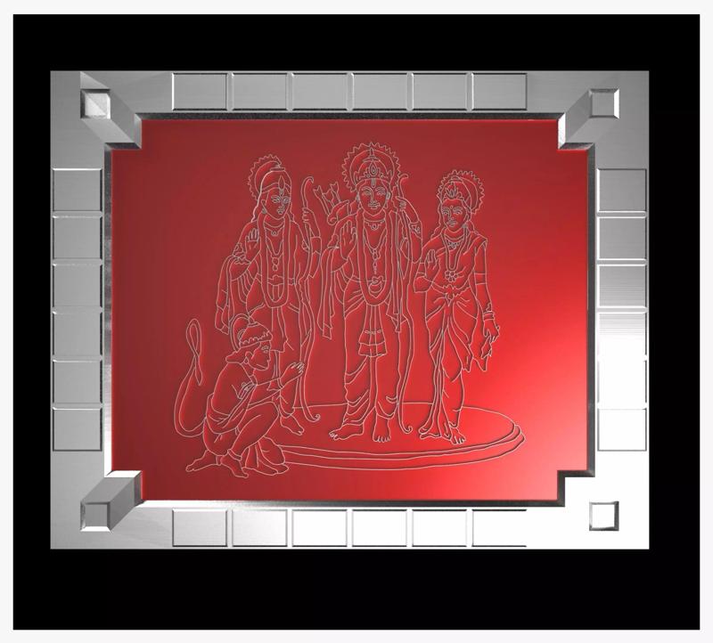 Ram Lakhan Sita Hanuman Photo Frame