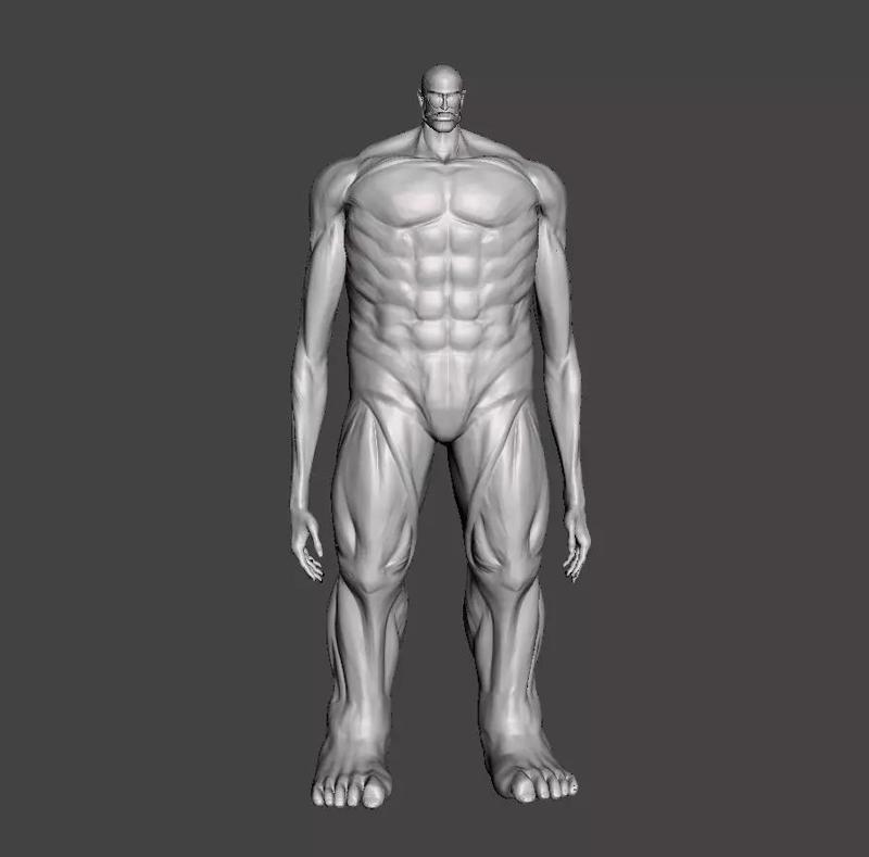 Colossal Titan 3D Model