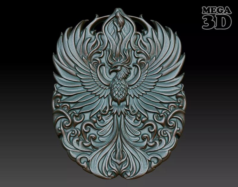 Phoenix basrelief 02 240607