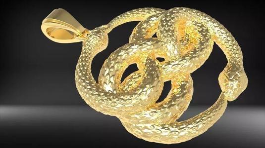 Snake Serpent Pendant