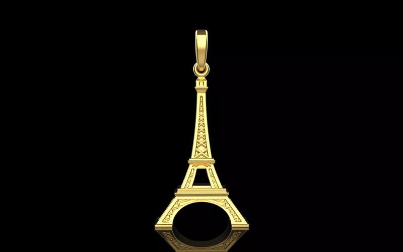 Eiffel Tower pendant model 1382