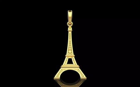 Eiffel Tower pendant model 1382