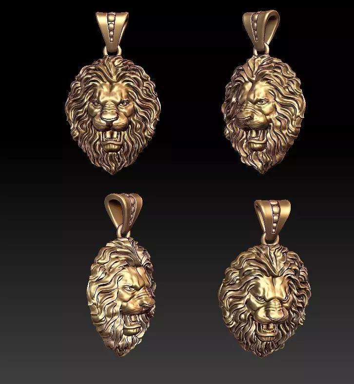 Lion pendant