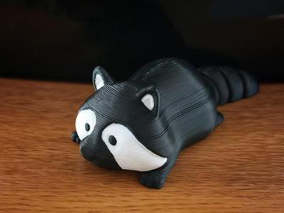 Articulated racoon - free to sell