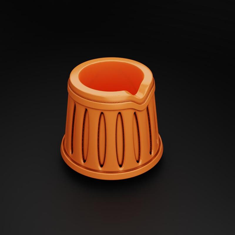 Paintbrush Cup - Holder for Brushes and Water for Miniature Painting