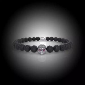 Stylish Skull Beads Bracelet -Firenze Collection- Skull - Spacer