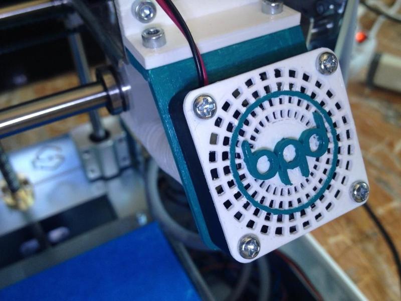 Arduino Materia 101 - Fan Guard With Logo