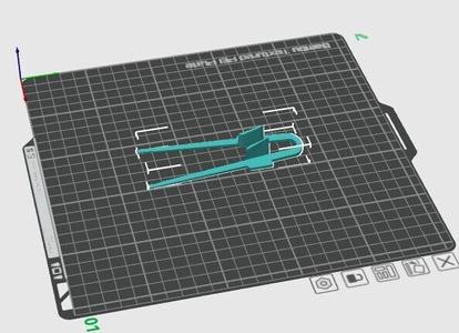 chips picker / grabber 3d model