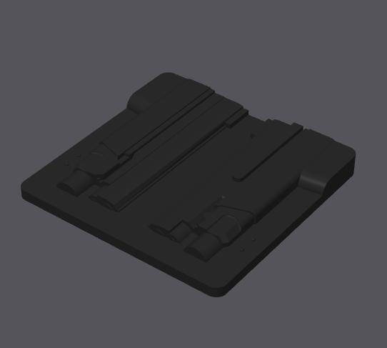 Sig P365 Fuse W/ TLR-7 HL-X  HOLSTER VAC PRESS MOLD