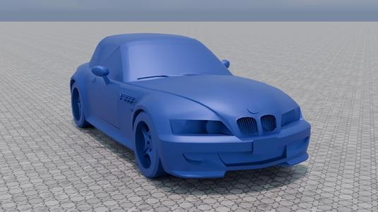 BMW Z3 2.8 (With roof and without it)