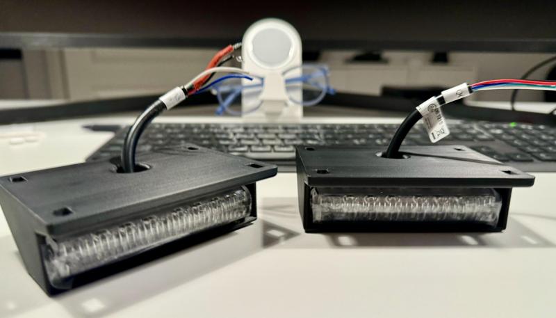 Reverselight holder for Biltema Blixtljus 42-436