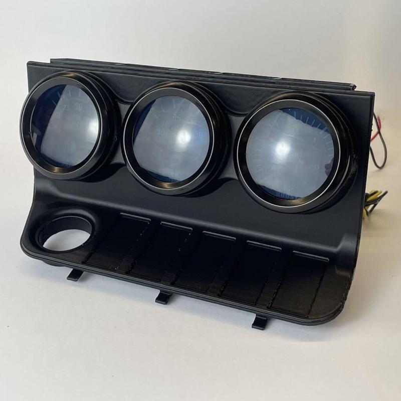 BMW E36 central console gauge pod 52mm (no logo)