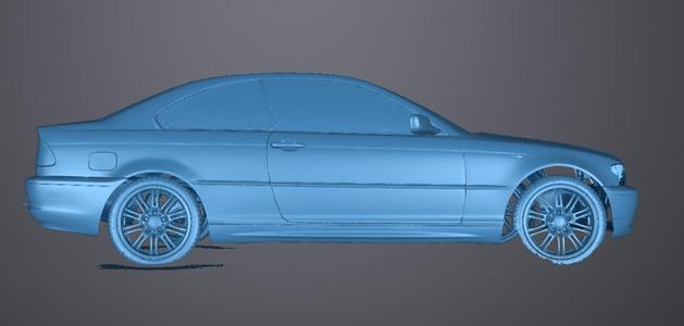 BMW E46 Coupe 3D scan