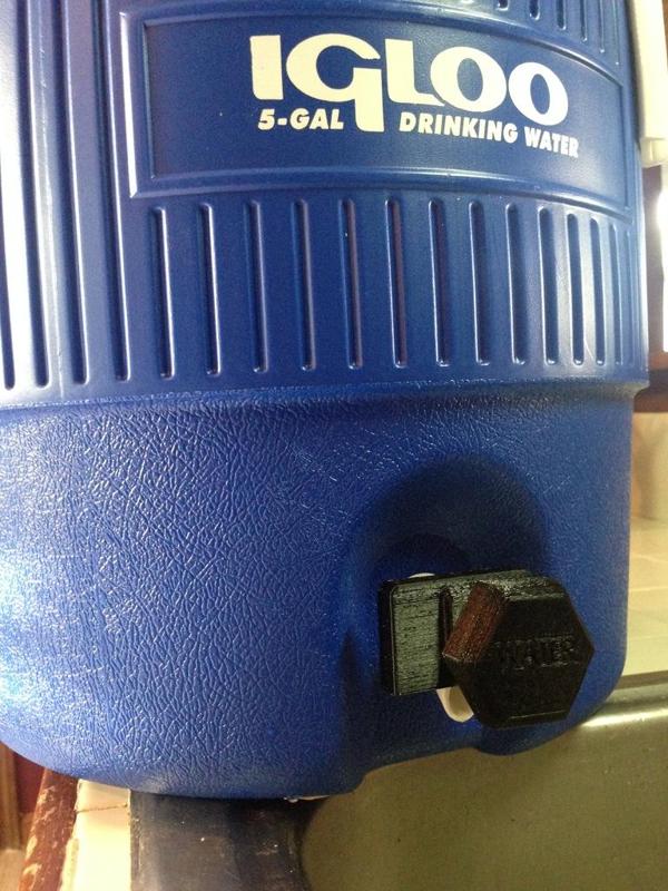 Handsfree Water Cooler Valve