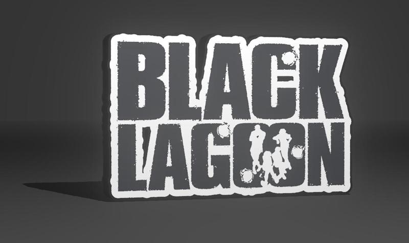 Lámpara Black Lagoon - Logo Lightbox