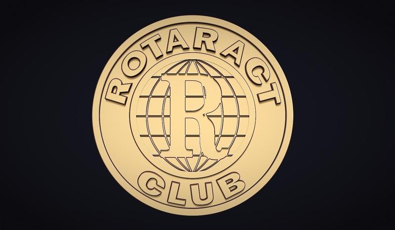 Rotaract Club Logo 3D Model