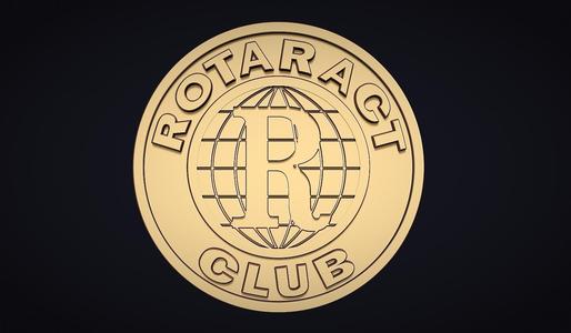 Rotaract Club Logo 3D Model